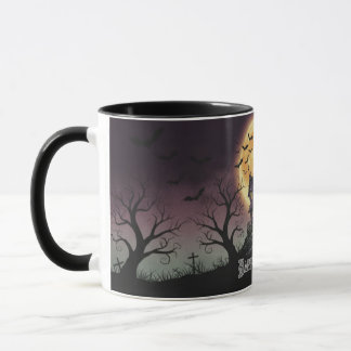 Haunted House Halloween Mug