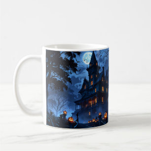 Haunted Mansion Anime Mug - Halloween Éffrayant