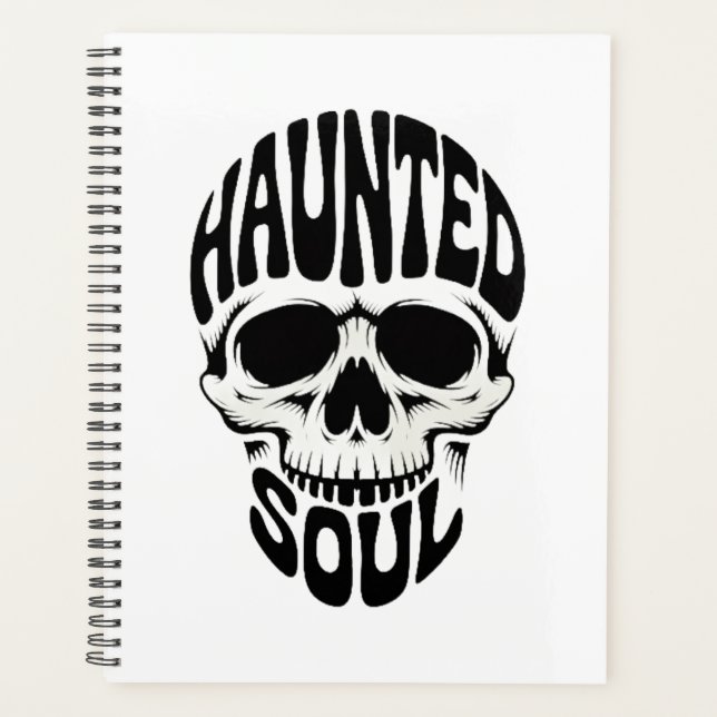 Haunted Soul Skull Typography (Devant)