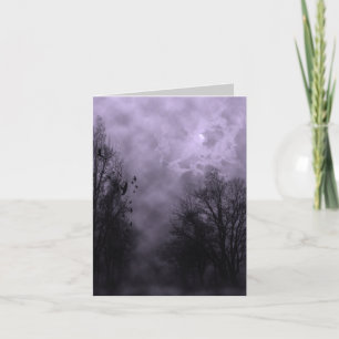 Haunween Sky Purple carte de la souris