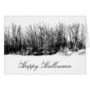 Hauny woods Happy Halloween Card