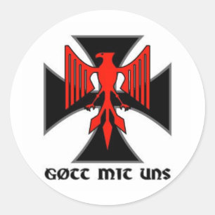 Haus Nürnberg Gott mit uns Sticker