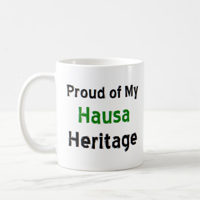 hausa héritage tasse de café (Gauche)