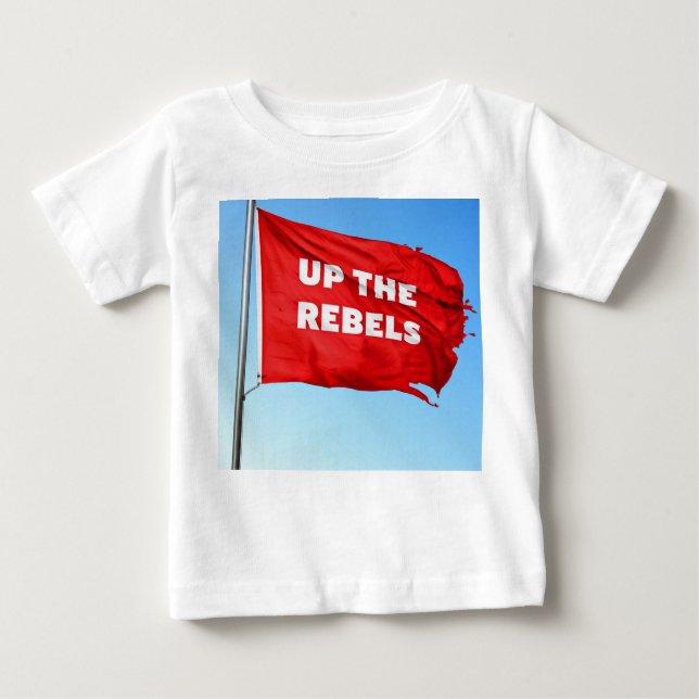 Haussez le thème Rebels Baby T-shirt (Devant)
