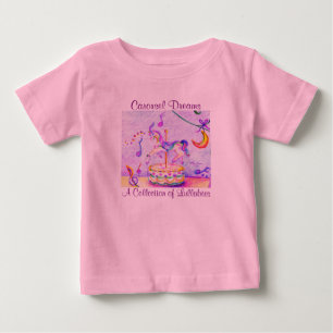 Haut à manches longues Carousel Dreams Rose bébé t