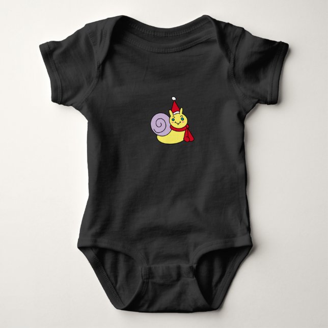Haut bébé escargot cosy (Devant)