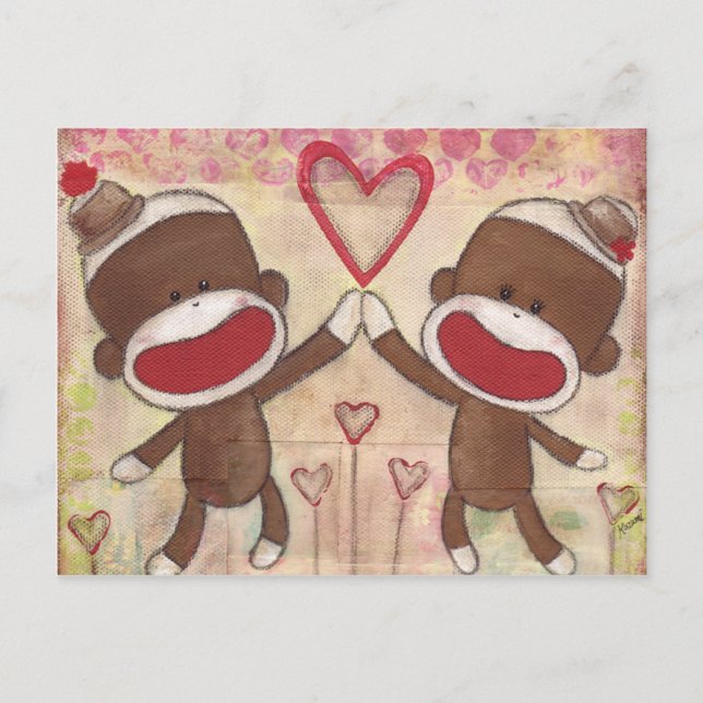 Haut cinq cartes postales (Devant)