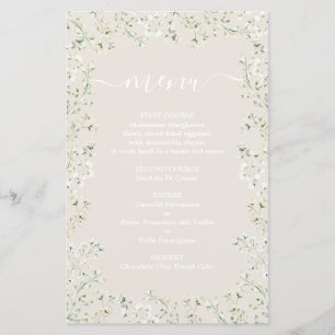 Haut dans la carte de menu Nuages