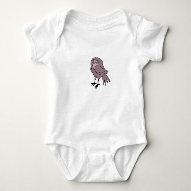 Haut de bébé chouette (Devant)