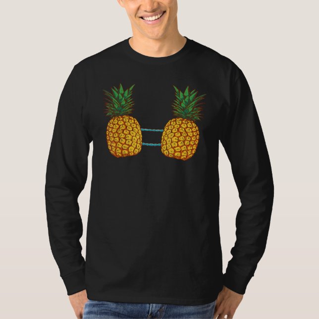 Haut de bikini hula fruit ananas (Devant)