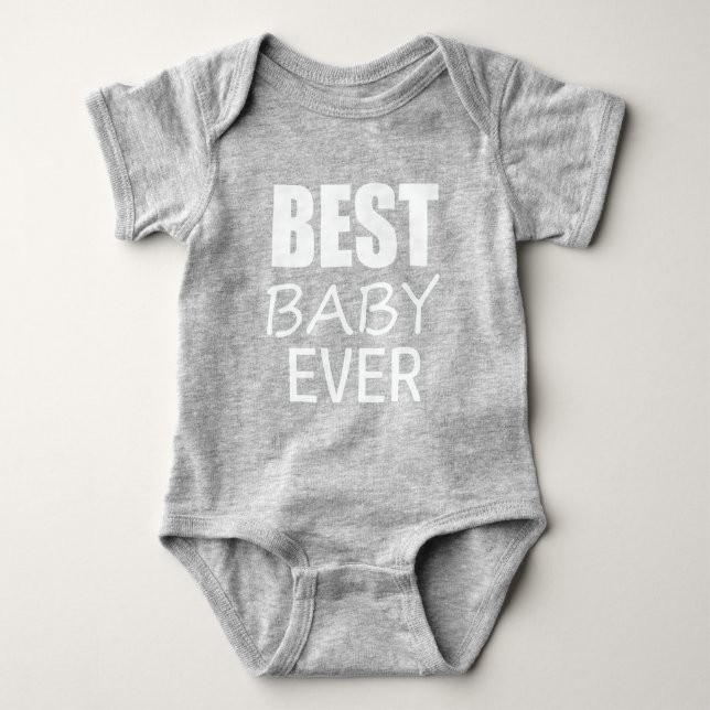 Haut de bodysuit bébé funky le meilleur (Devant)