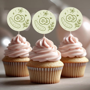 Haut de page Autocollants Cupcake de Pickles au An