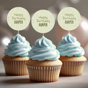 Haut de page Autocollants Cupcake de Pickles au An
