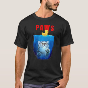 Haut de parodie de chat PAWS et canard en caoutcho