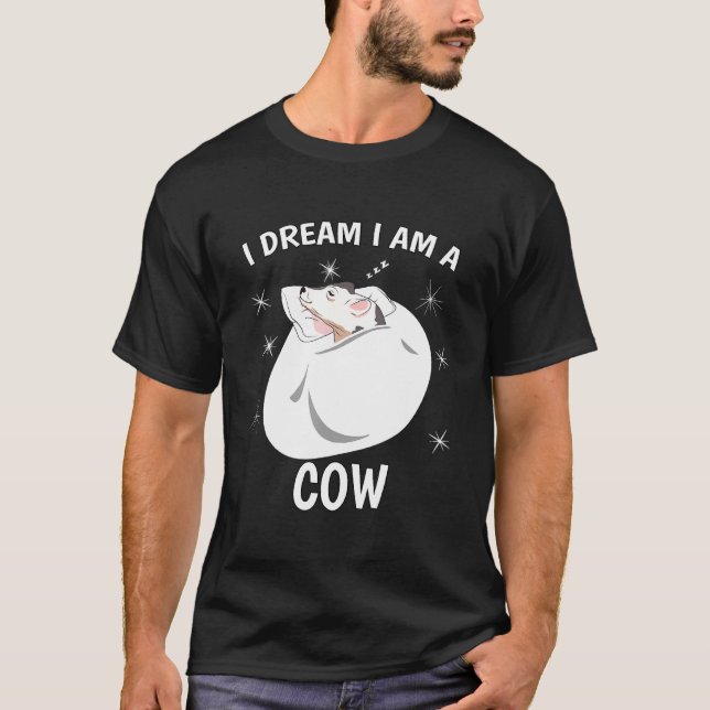 Haut de pyjama Pj dormant Je rêve que je suis une  (Devant)