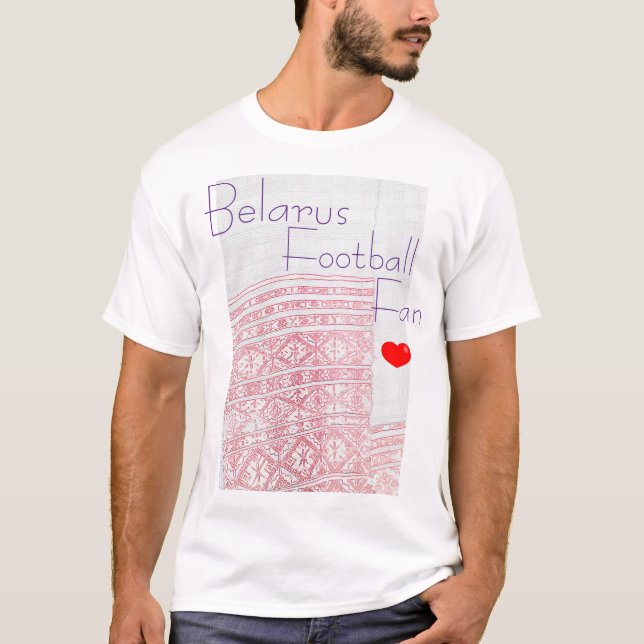 Haut de T-shirt à motif folklorique pour supporter (Devant)