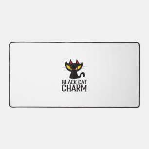 Haut de tank de design Halloween Charme Chat Noir
