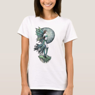 Haut de tank Pleine Lune Green Fairy par Molly Har
