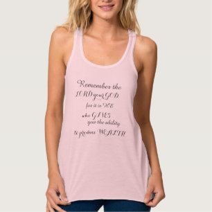 Haut de tank pour femmes mignon avec citation de l