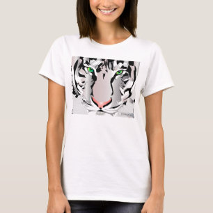 Haut du cercle de fleurs de Bella, blanc-TIGER-BLA