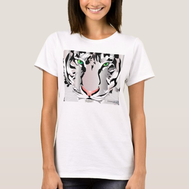 Haut du cercle de fleurs de Bella, blanc-TIGER-BLA (Devant)