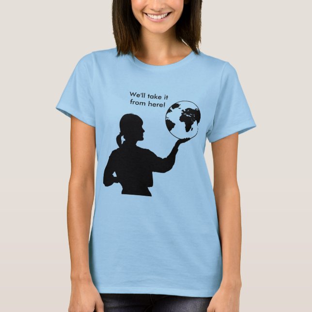 Haut du cercle fleuri féminin (Devant)