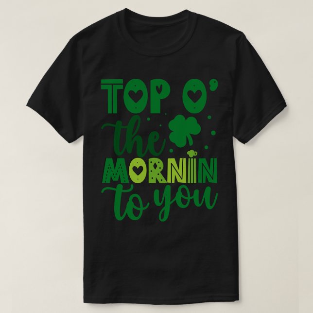 Haut du matin pour vous (Design devant)