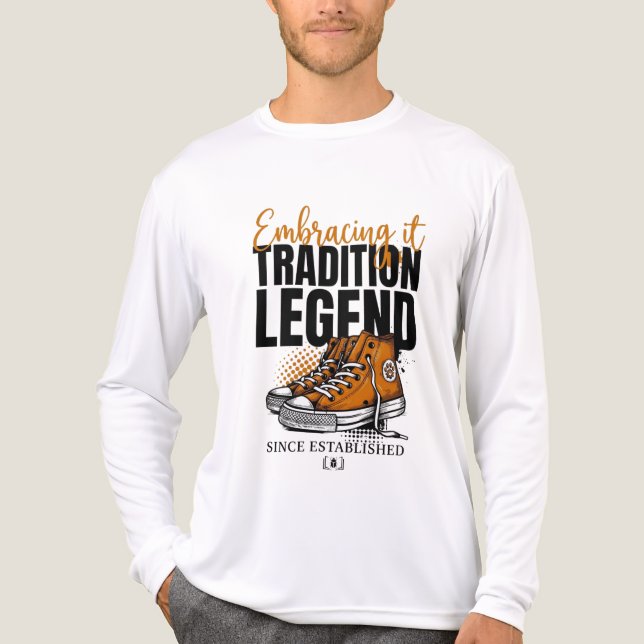 Haut homme à manches longues Tri-Blend Bella+Canva (Recto)