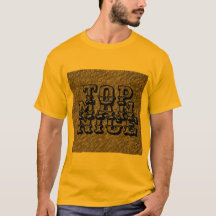 HAUT HOMME NICE -BROWN NOIR OR-T-shirt