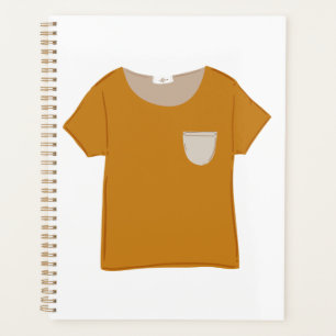 Haut minimaliste jaune moutarde