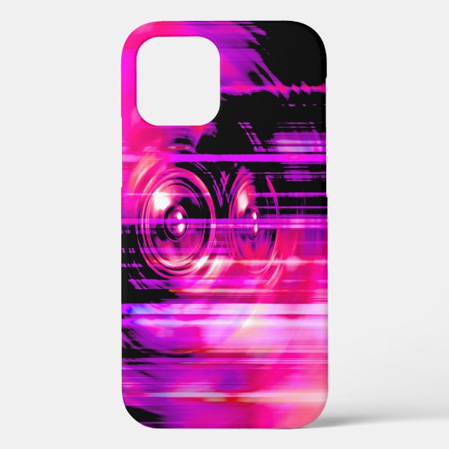 Haut-parleurs de musique violet Coque-Mate coque i (Verso)