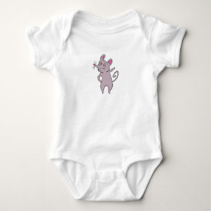 Haut simple pour bébé souris sassy