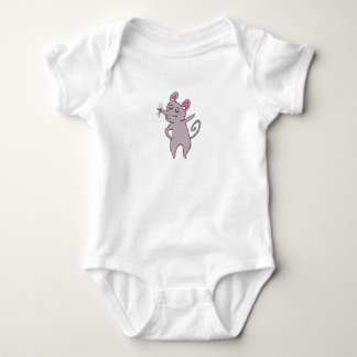 Haut simple pour bébé souris sassy