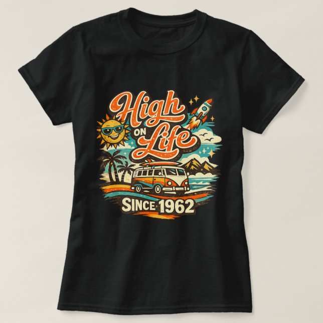 HAUT SUR LA VIE DEPUIS 1962 (Design devant)