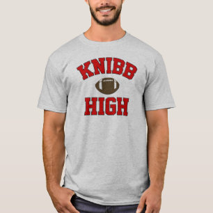 Haut T-shirt du football de Knibb