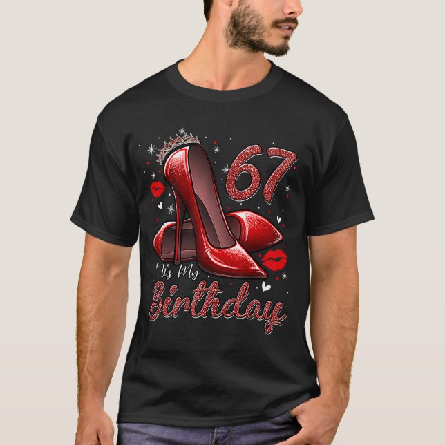 Haut talons entrant dans My 67th Birthday 67 and F (Devant)
