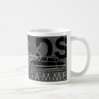 "Haute de Gamme" a illustré la tasse de voiture de