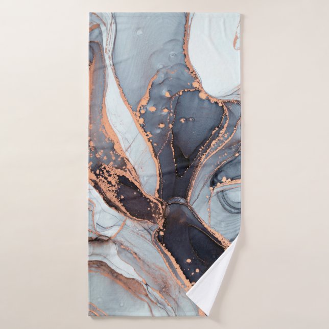 Haute résolution. Peinture abstraite de luxe (Serviette de bain)
