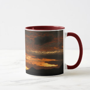 Haute tasse #2 de coucher du soleil de désert