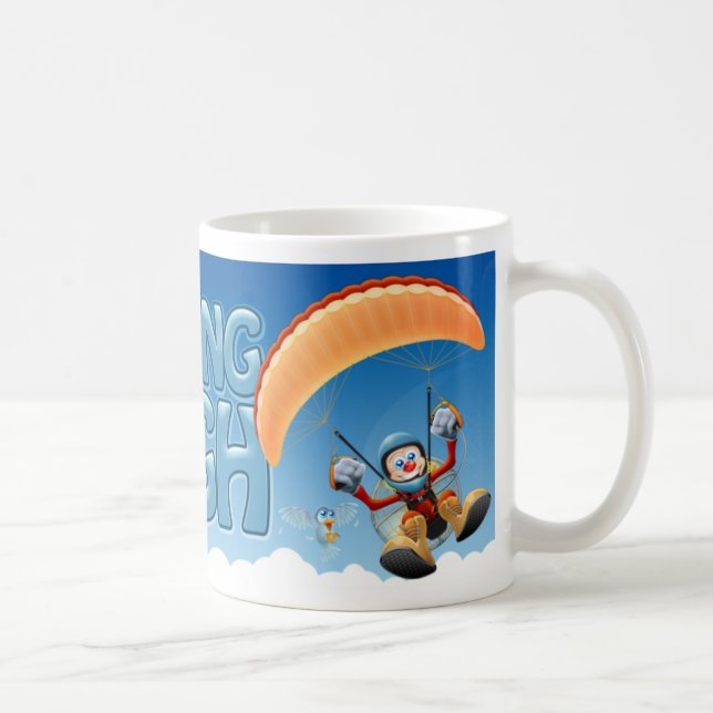 Haute tasse volante de Paramotor (Droite)