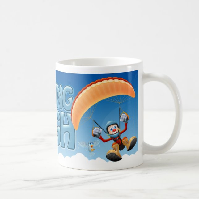 Haute tasse volante de parapentiste (Droite)