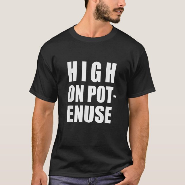 Hauteur sur le pot Utilisez Hilaried T-shirt (Devant)