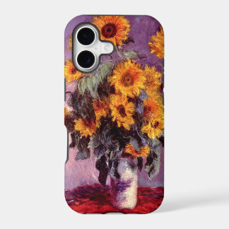 Hauts tournesols de recherche Claude Monet