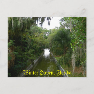Haven d'hiver, carte postale Fl