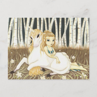 Haven - Fairy Unicorne carte postale