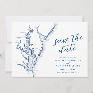 Havre de Grace Maryland Carte Mariage moderne