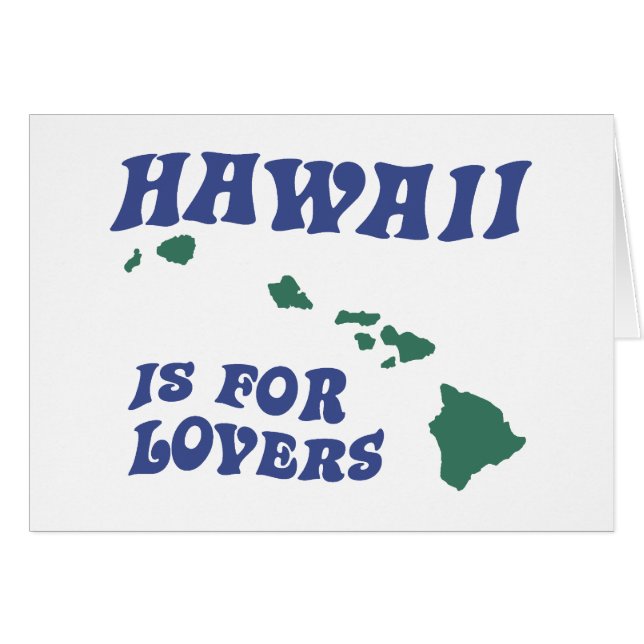 Hawaii Est Pour Les Amoureux (Devant horizontal)