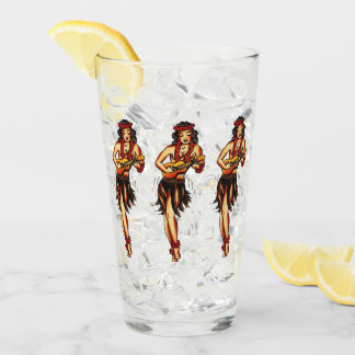 Hawaii Hula - Verre à pinte