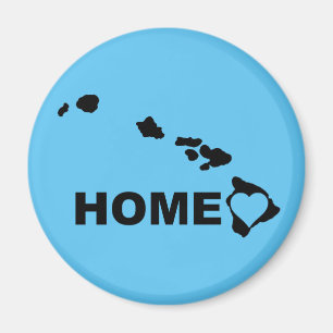 Hawaii Maison Loin De L'État Funny Fridge Magnet