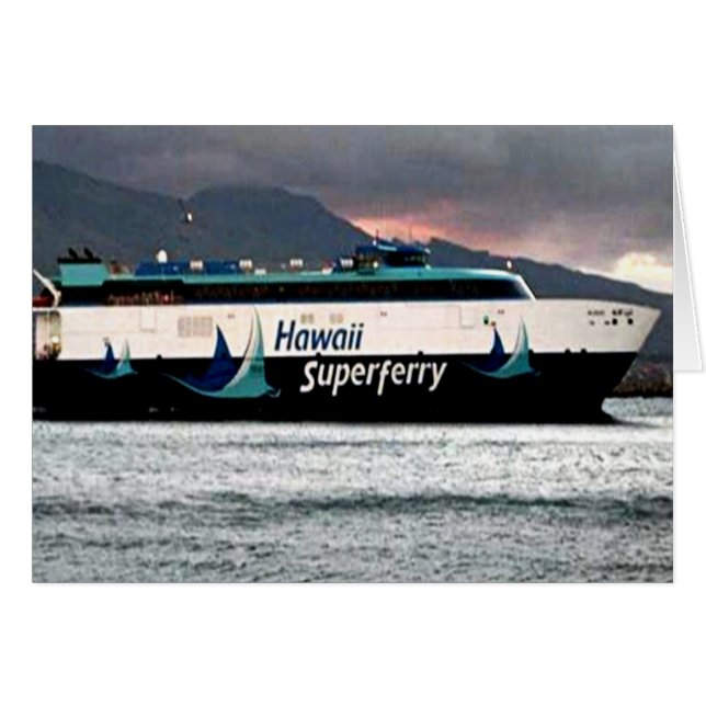 Hawaii Superferry (Devant horizontal)